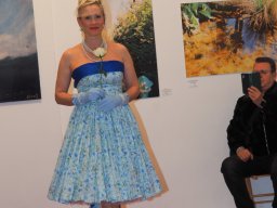 Fashion Show in der Contemplor Galerie Wien am 14. 03. 2024